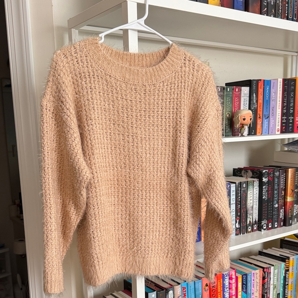 Lou & Geey Cozy Tan Sweater